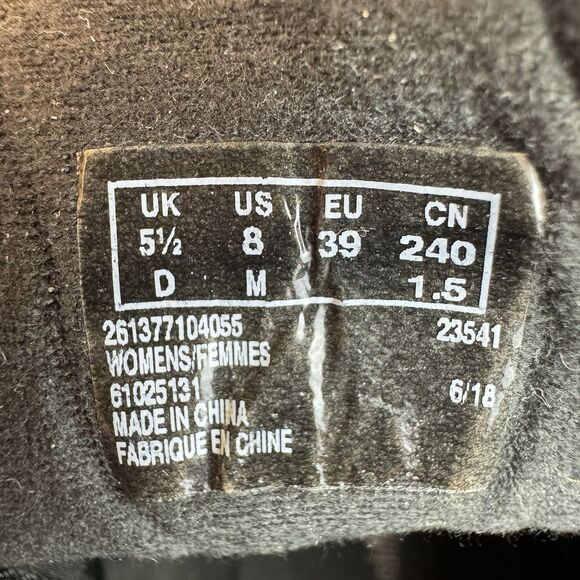 Clarks Gilby McKinley Duck Boots Waterproof Lace Up Women Size 8M Brown/Orange - Picture 12 of 12